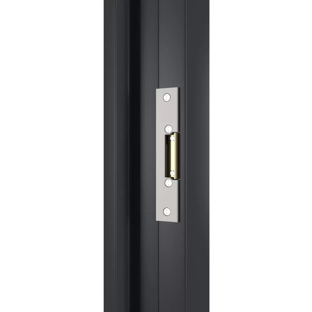 Electric strike entry-doors door-accessories kontaktron anthracite 