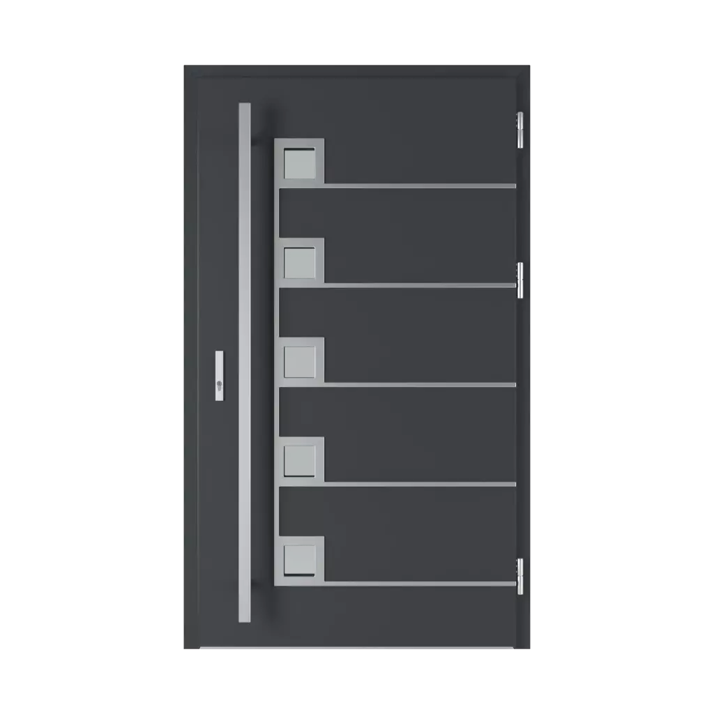 Samedan 5 entry-doors models glazed 