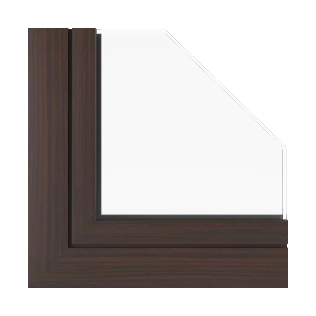 Palisander windows window-profiles aluprof mb-86-si