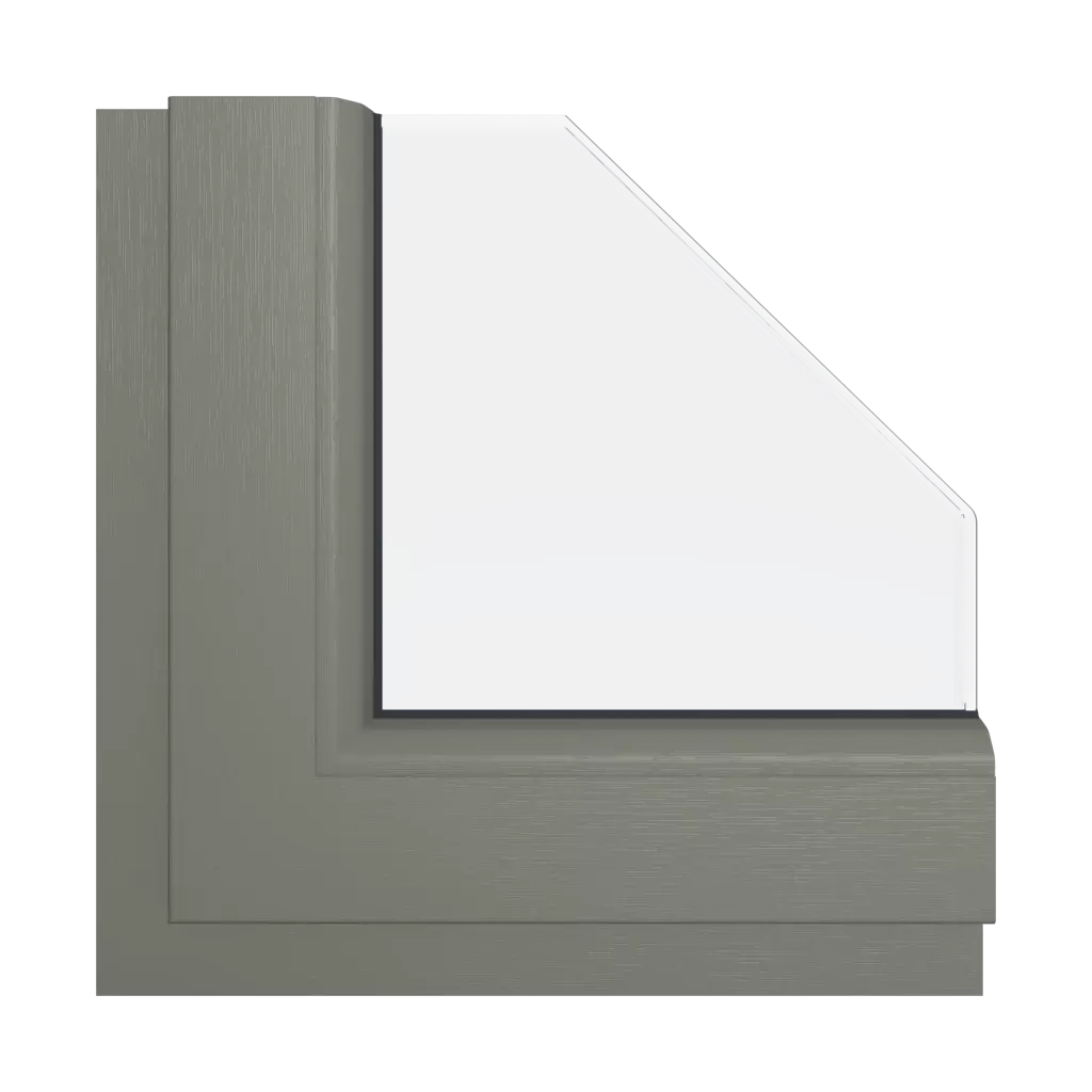 Textured quartz gray windows window-color aluplast-colors textured-quartz-gray interior