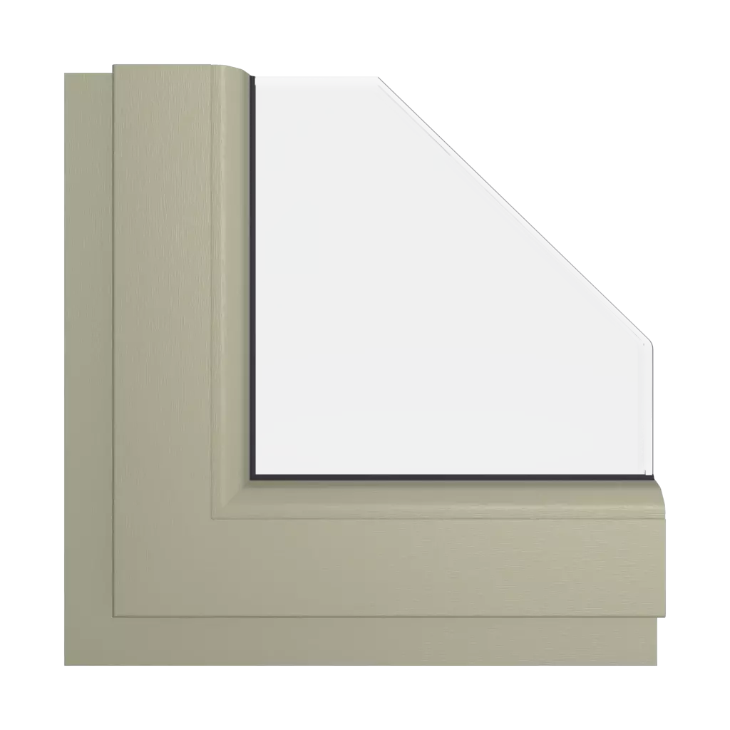 Gray concrete RAL 7023 windows window-color gealan-colors gray-concrete-ral-7023 interior