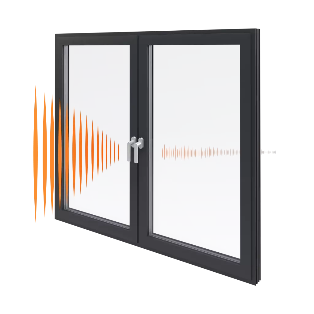 Soundproof windows entry-doors   