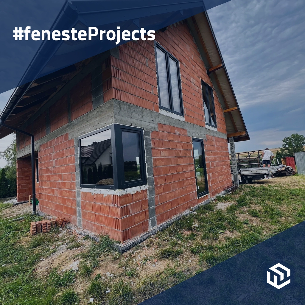 Single-family house with black windows on the outskirts of the city solutions residential for-a-passive-house   