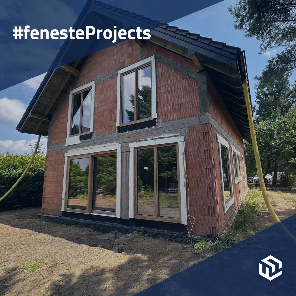 An intimate cottage among green trees 🎥 projects window-profiles pvc aluplast  