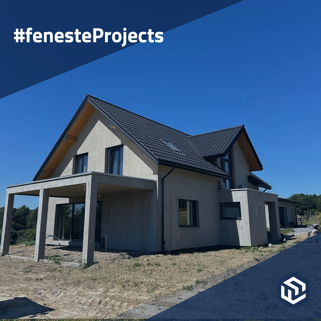 Cozy house in quiet suburb projects window-profiles pvc aluplast  